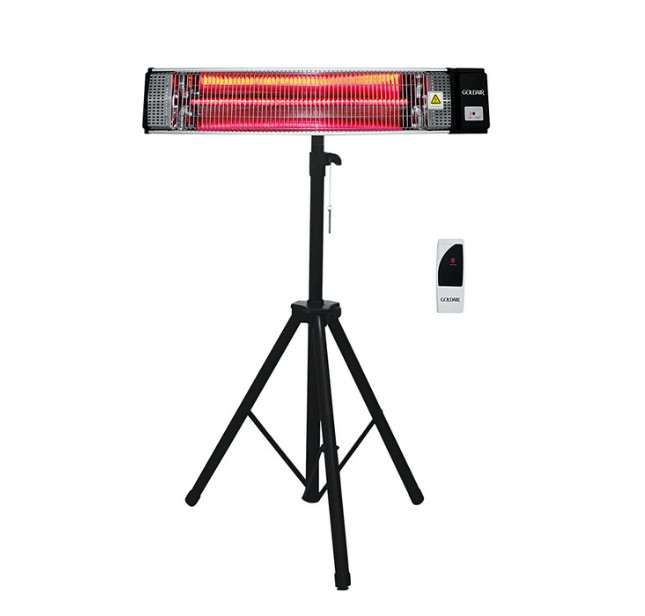 Goldair Patio Infrared Heater Silver 200 W