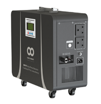 KOOL ENERGY: MOBILE INVERTER TROLLEY 1KW 50AH LITHIUM BATTERY 25.6V