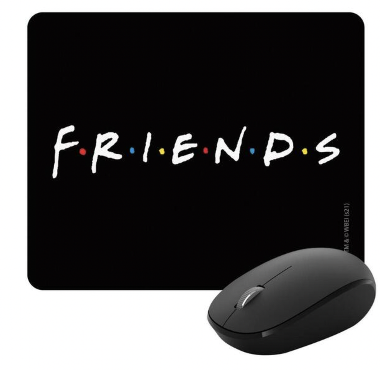 Microsoft BLUETOOTH MOUSE BLACK FRIENDS MAT BUNDLE