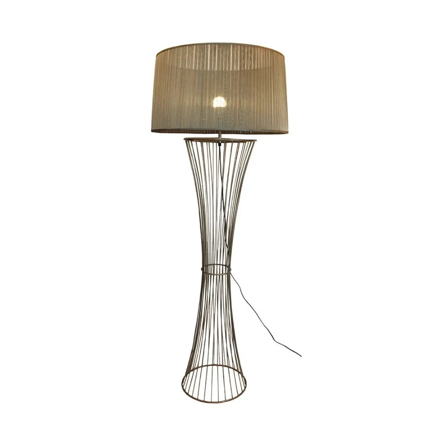 MARILYN FLOOR LAMP PEARL BEIGE