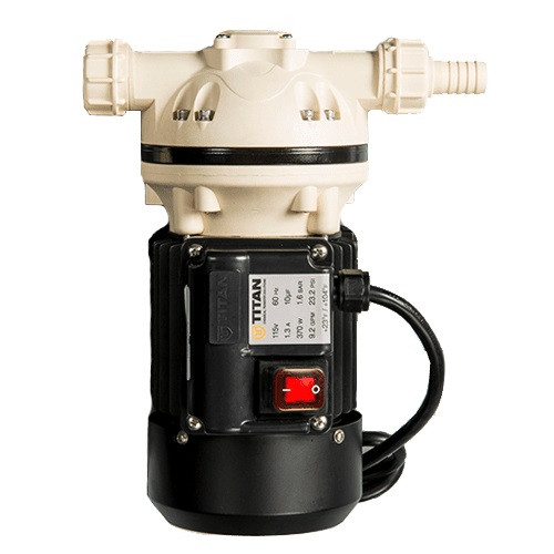 Blue1 903-010-2 TD1 115V Diaphragm Pump with Straight Barbs (Pump Only)