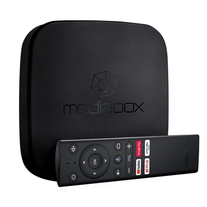 Mediabox Maverick 4K Andriod TV Box - Netflix Certified | Disney+ & more