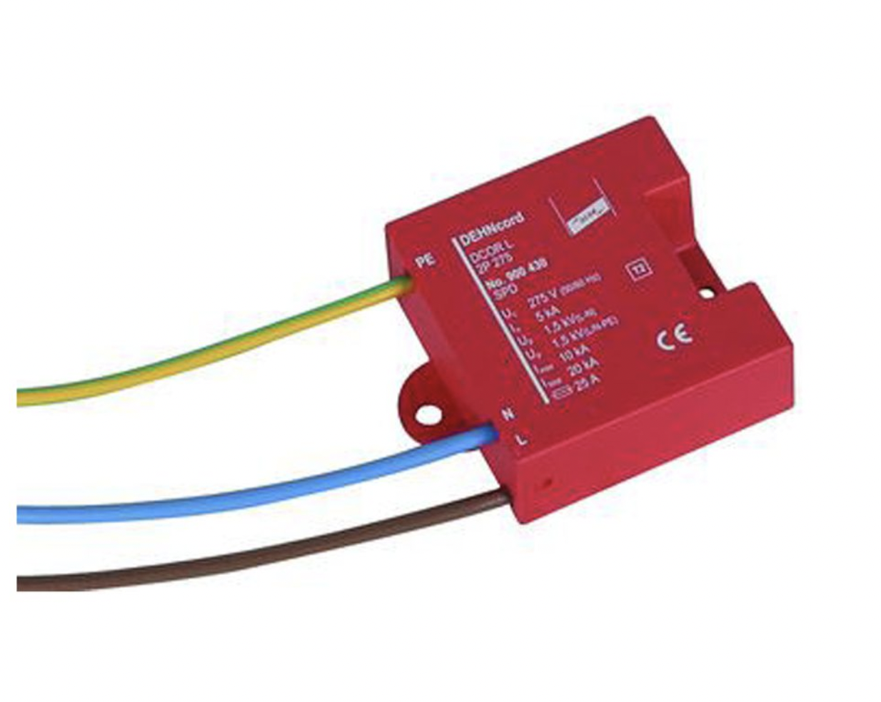 Dehncord AC Surge Protection Device SPD 1Ph+N Class 2 10kA 230V