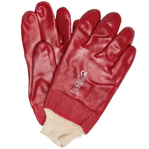 Javlin PVC Medium Weight Knit Wrist Glove