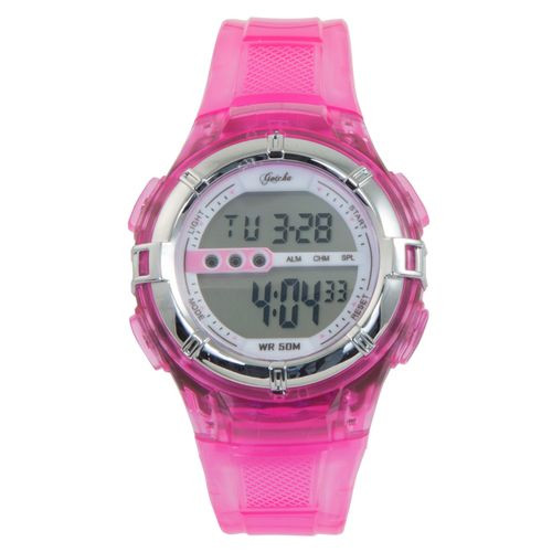 Gotcha Pink Digital Midsize 50M-WR Ladies Watch