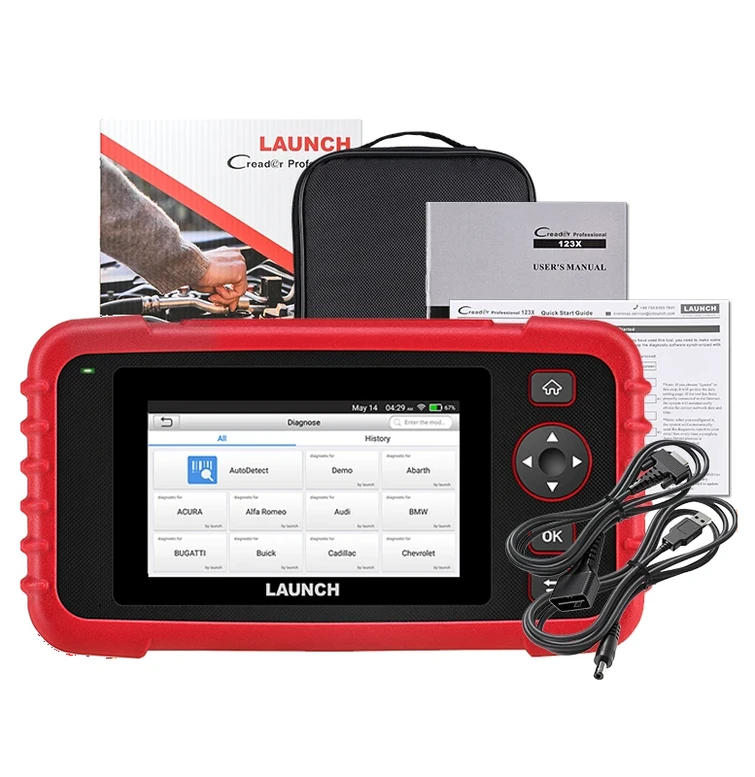 Launch Creader CRP123X V2.0 4 System Diagnostic Tool + 7 Special Functions