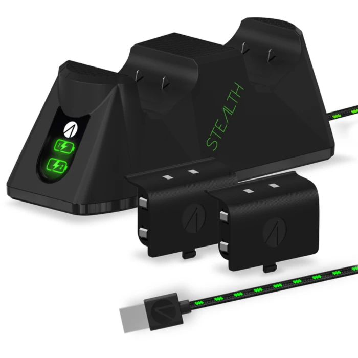 ABP Charge (Series) Twin Battery Doc (Black)