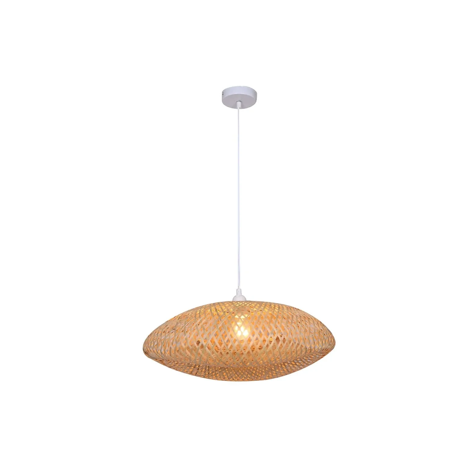 HANGING LIGHT-RATTAN DOME PENDANT