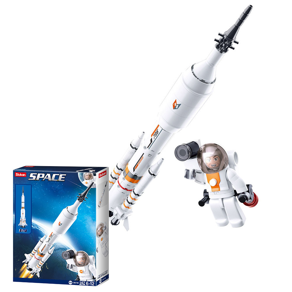 Sluban – Space – Saturn Rocket – 167pcs
