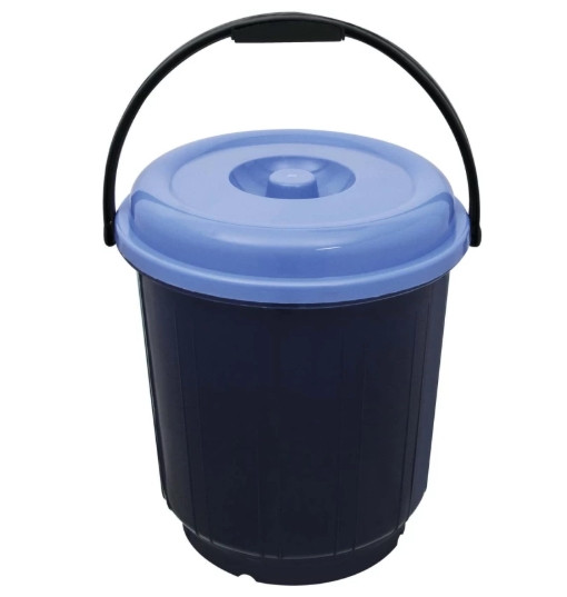 22 L Plastic Bucket  (Blue)
