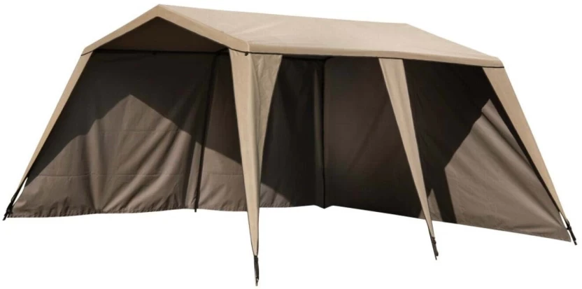 Camp Master Campmaster Safari Gazebo End Wall Tent - For 4 Person  (Green)