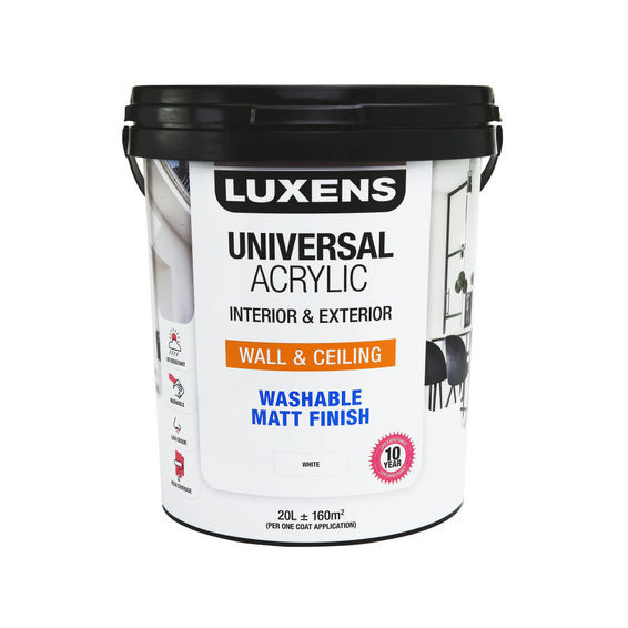 LUXENS Universal Acrylic Paint White 20l