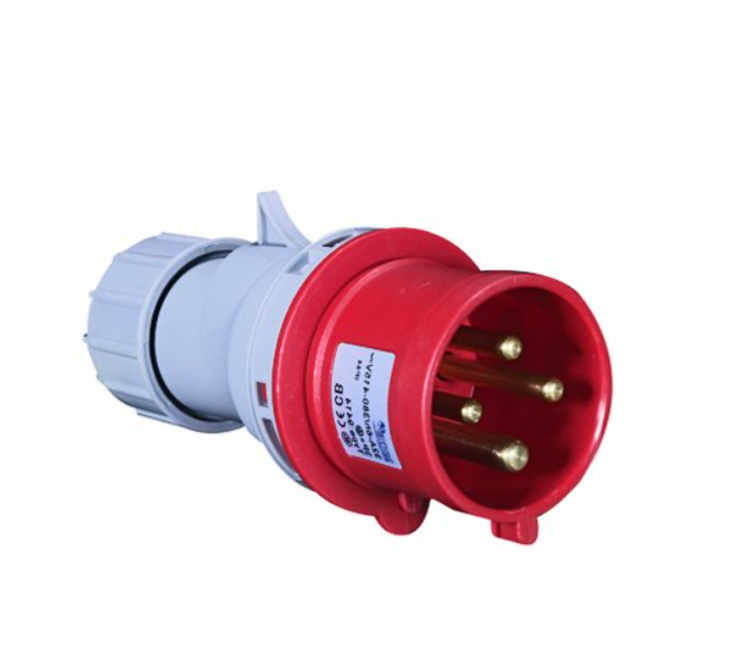 CEE INDUSTRIAL PLUG 16AMP 4 PIN, IP44
