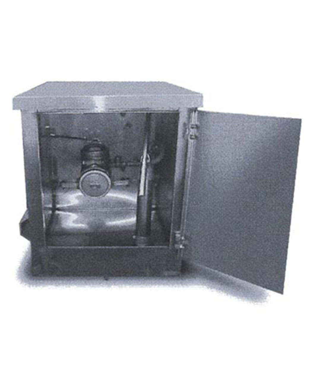 Fairfield Industries ARFP-2/REAR 2'' Stainless Steel Assembled Remote Fill Port w/ Cap