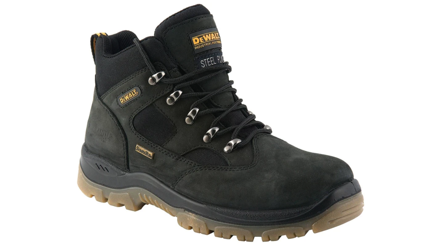 DeWALT Challenger Black Steel Toe Capped Men's Safety Boots