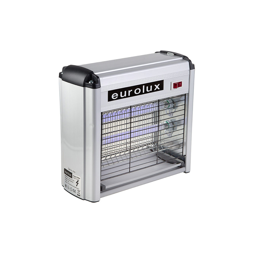 Eurolux Insect Killer Silver 2x6w