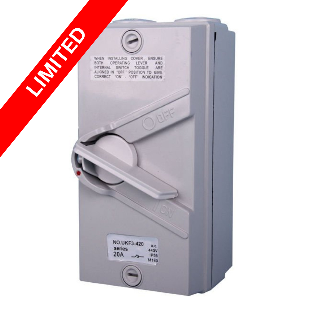 Isolator W/Proof 2Ph 32/35A Ip65