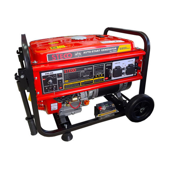 STECO GENERATOR 7500W 4-STROKE AUTO-START