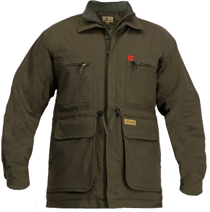 Jacket Mens Padded Parka Military Olive Sniper