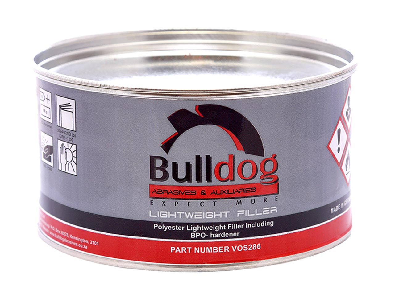 CARSYSTEMSLight Weight Body Filler (incl. hardener), 2kg tin