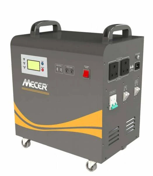 MECER 1KW 12V PURE SINE WAVE 100AH BATTERY INVERTER TROLLEY