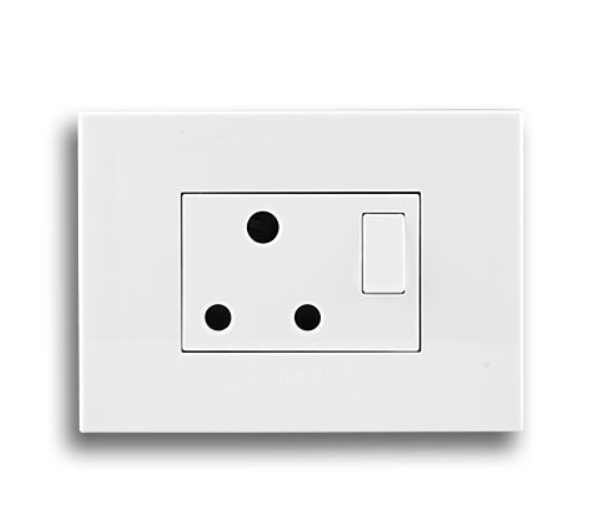 LEGRAND ARTEOR PS24WWH 2X4 SINGLE SOCKET, WHITE