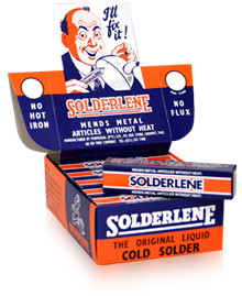 SOLDERLENE 15g ALCOLIN (LIQUID COLD SOLDER) #12