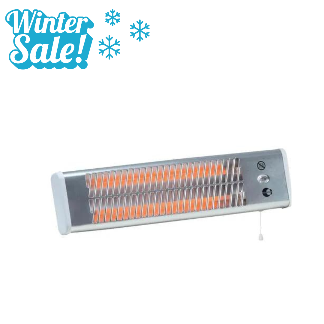Equation Bathroom Heater Silver 1200W
