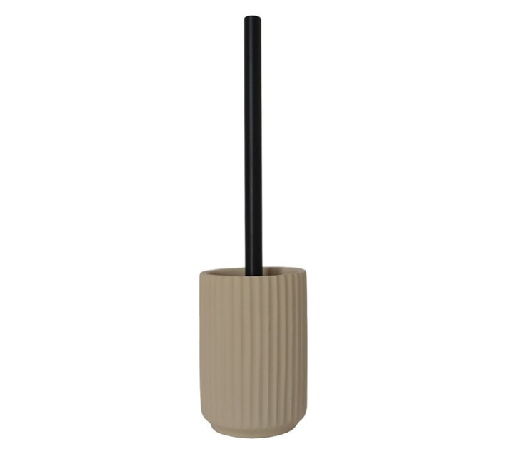 Lusso Toilet Brush Sandstone 97 x 128 x 400 mm