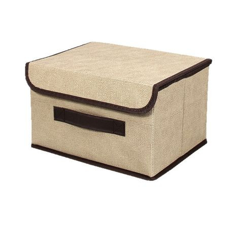 Clothing Storage Household Foldable Dust-Proof Organizer with Lid