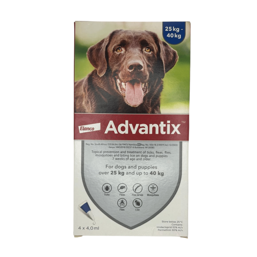 Advantix Spot-On Extra Large Dog 25-40kg (Blue)