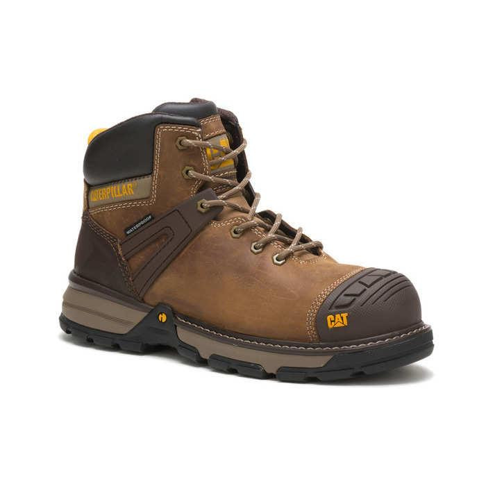 Cat Mens Excavator Superlite Comp Toe Wp Nt Dark Beige