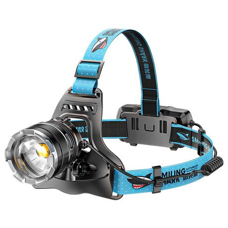 Smiling Shark 6000 LMS LED Headlamp Torch Usb Rechargeable Headlight-K225B