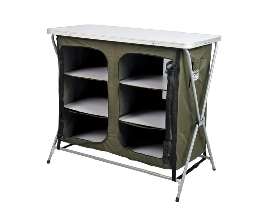 Camp Master  6-Shelf  Camp Cupboard