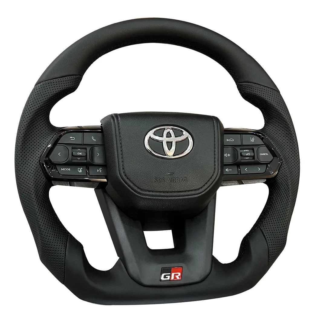 Toyota Land Cruiser Steering Wheel GR Perforated leather