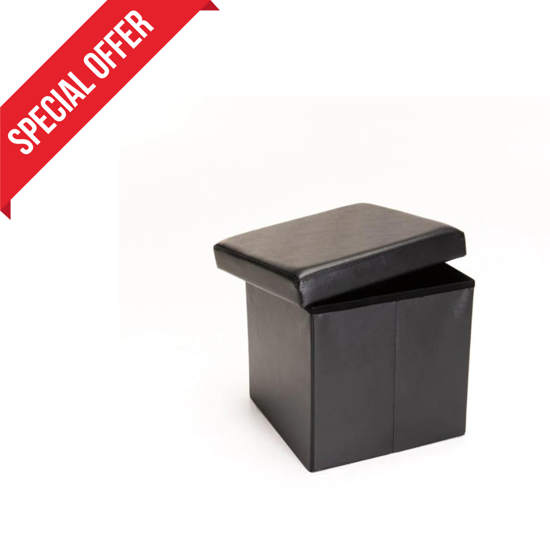 KIA LEATHER TOUCH SINGLE OTTOMAN