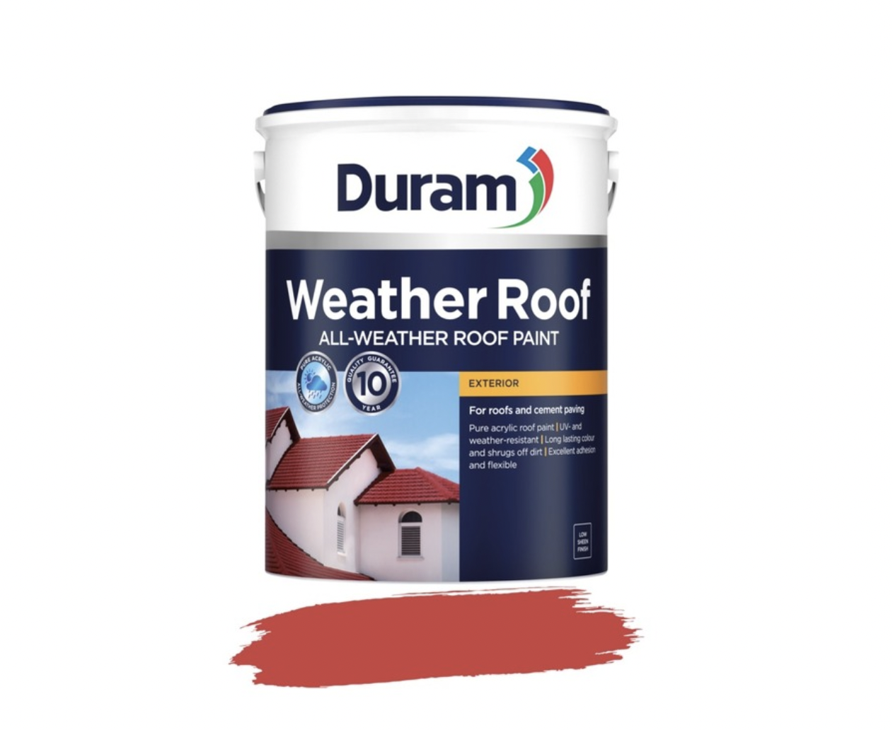 Duram Weather Roof - Red (5L)