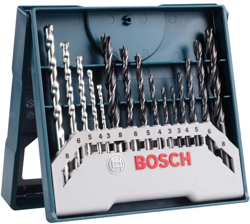 Bosch Mini-X-Line Mixed Drill Bit Set Masonry Bits  (Pack of 1)