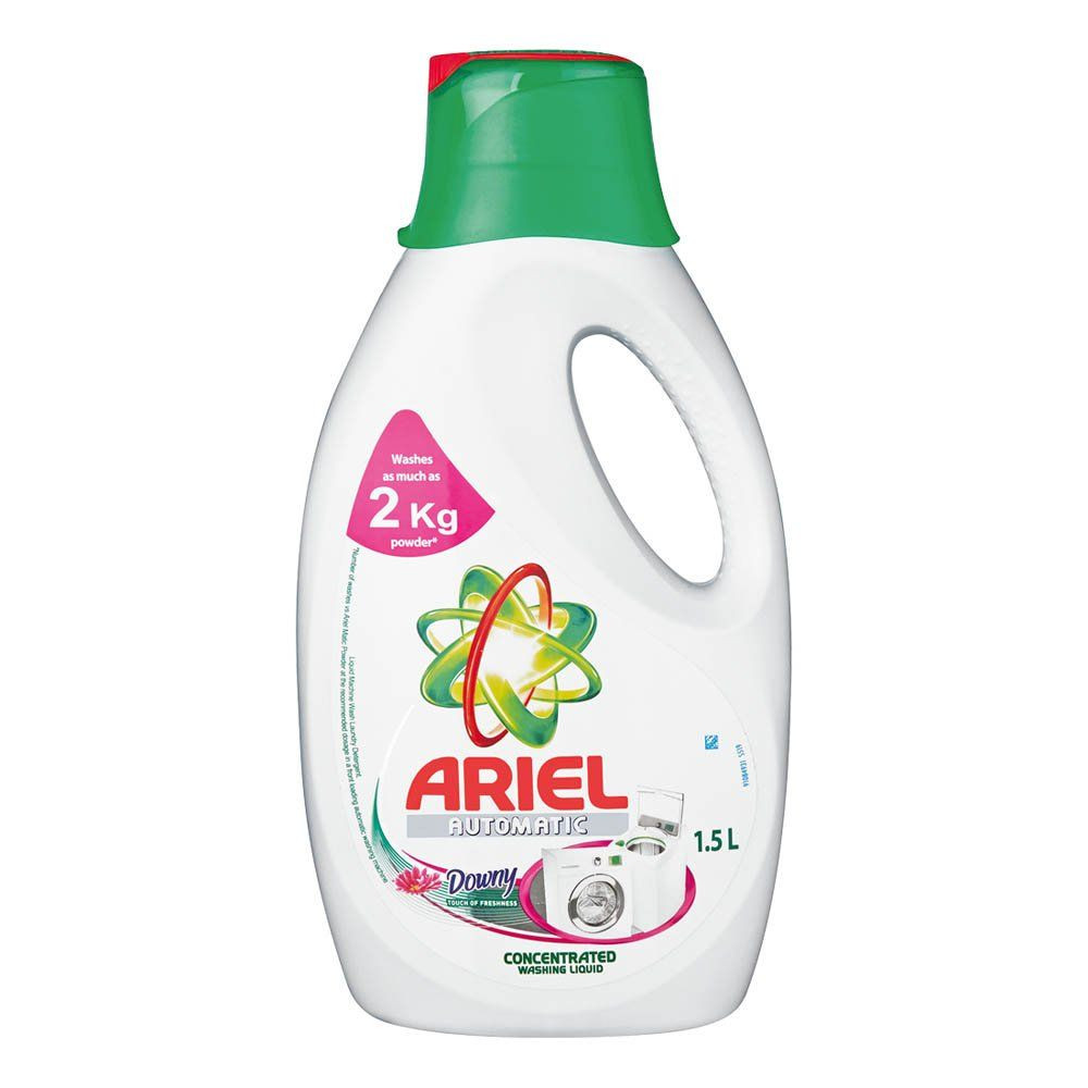 Ariel Liquid 1.5l Auto- Touch Of Downy