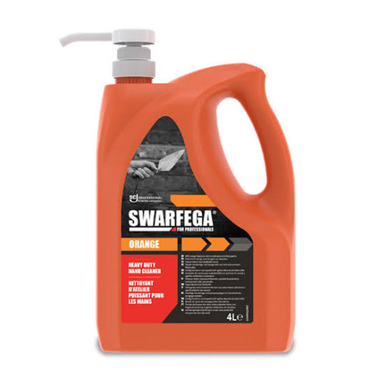 Swarfega Orange Hand Cleaner Solvent Free - 4 L Pump Bottle