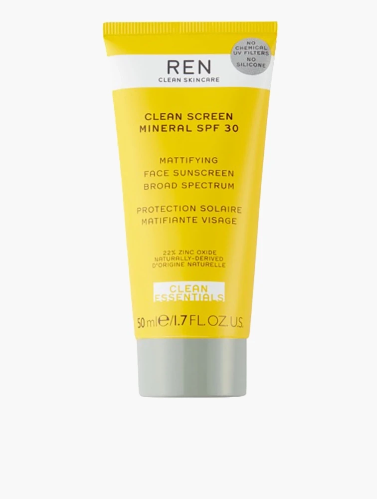 Ren Skincare Clean Screen Mineral Sunscreen SPF30 50ML