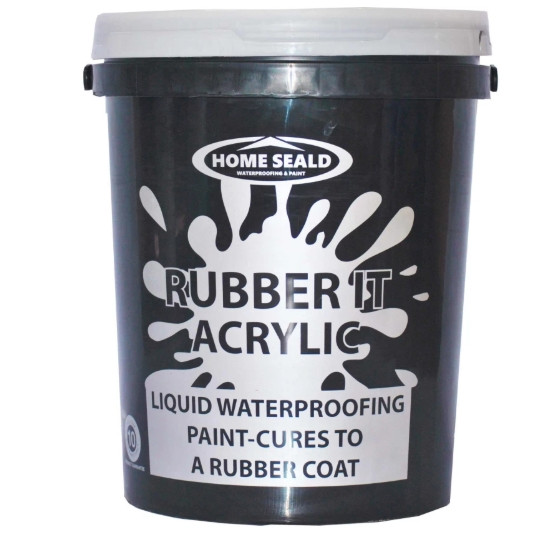 Liquid Rubber Waterproofing Paint Brown Solvent Wall Paint(26kg)