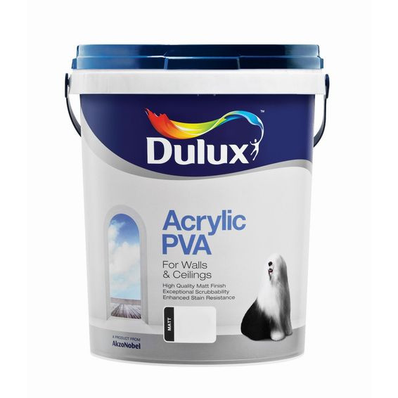 Dulux Acrylic Pva Oat Fields Matt Wall Paint Interior/exterior 20l