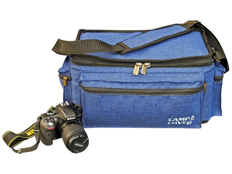 Camp Cover Camera Bag Cotton Navy