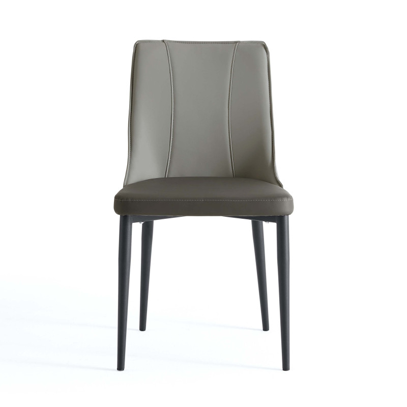 Dena Armless Dining Chair – Grey