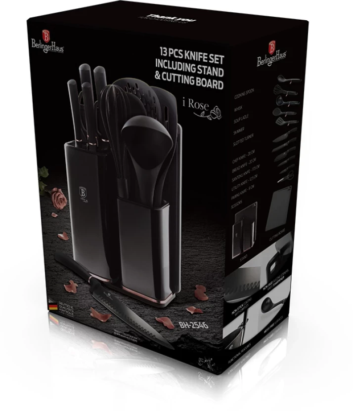 HomewareOnline 19 Piece Stainless Steel Multipurpose Kitchen Utensil