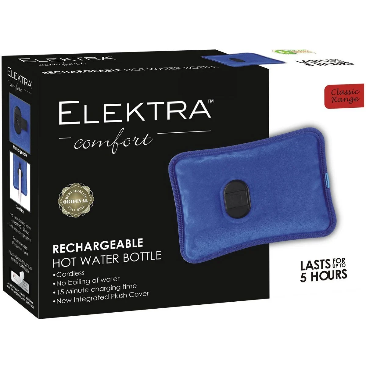 Elektra Elektra Blue Hot Water Bottle