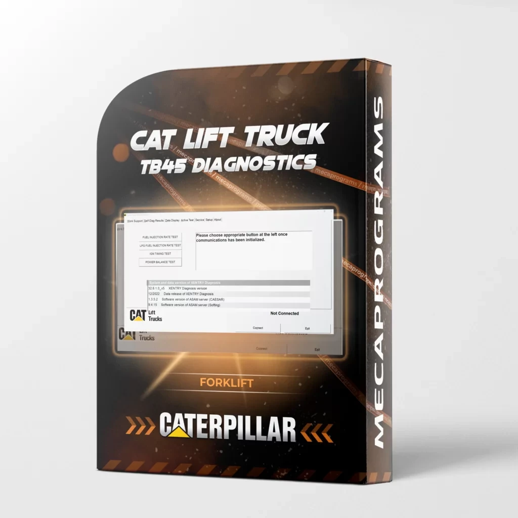 CAT LIFT TRUCKS TB45 DIAGNOSTICS 1.0.27
