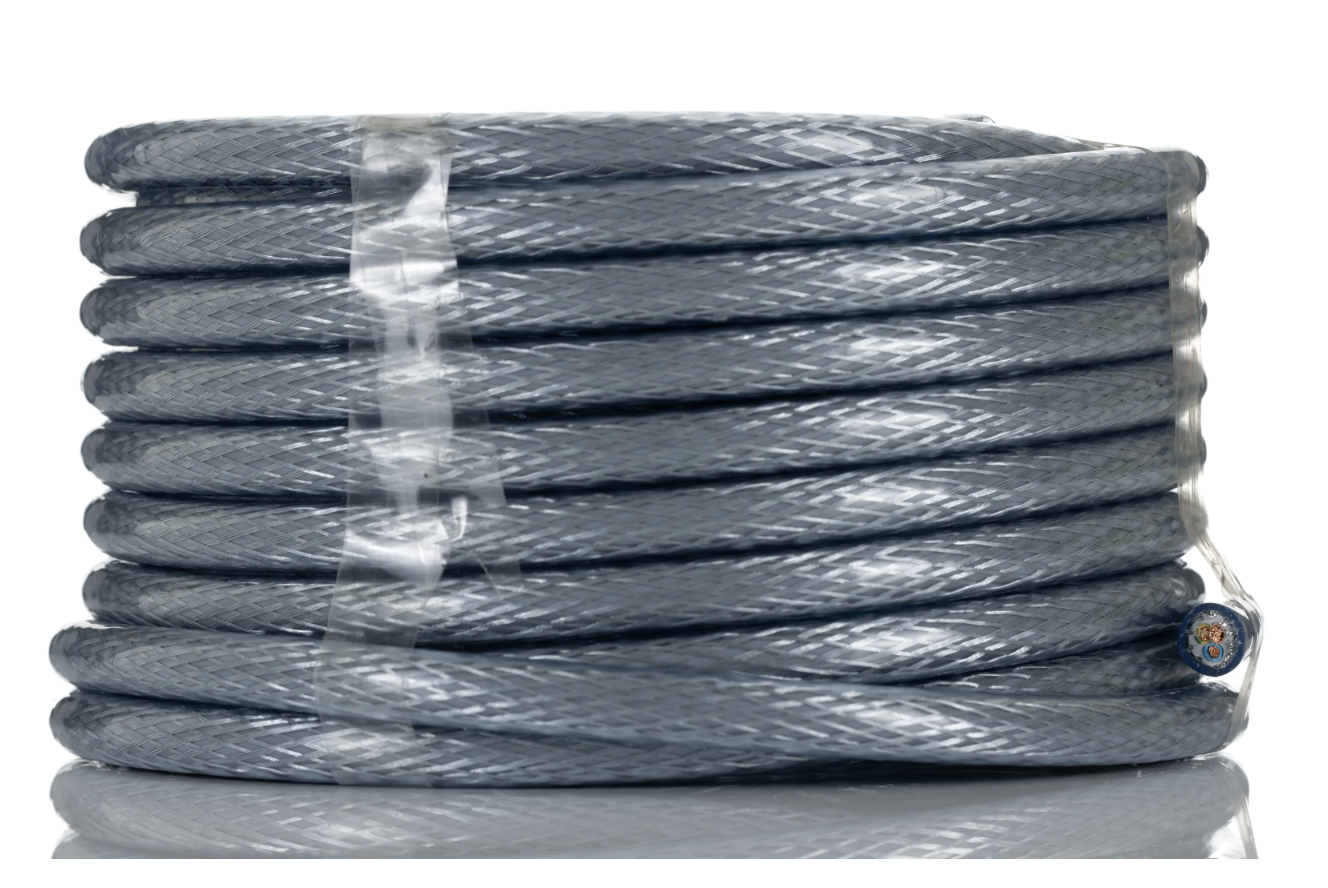 Control Cable, 3 Cores, 1.5 mm², SY, Screened, 10m, Clear PVC Sheath