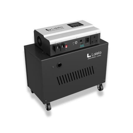 LALELA LITHIUM TROLLEY INVERTER(600W) PURE SINEWAVE 80AH LIFEPO4 LITHIUM BATTERY